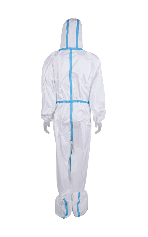  Woven Material+PTFE Membrane Disposable Coverall With Tape TTK-A03