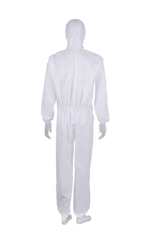 SMS Non-woven Material Disposable Coverall Without Tape TTK-B02