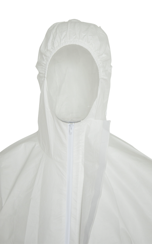 PP+PE Non- woven Material Disposable Coverall Without Tape TTK-B03