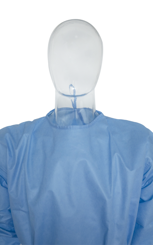 SMS Non-Woven Anti-Virus/ Waterproof/Breathable Level 1 Isolation Gown/Surgical Gown/Patient Gown/Nursing Gown TTK-C02 Series 100