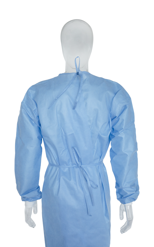 SMS Non-Woven Anti-Virus/ Waterproof/Breathable Level 1 Isolation Gown/Surgical Gown/Patient Gown/Nursing Gown TTK-C02 Series 100