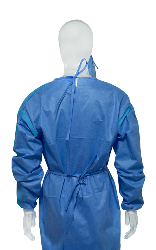 SMS Non-Woven Anti-Virus/ Waterproof/Breathable Level 2 Isolation Gown TTK-C02 Series 180