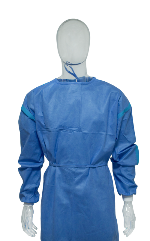 SMS Non-Woven Anti-Virus/ Waterproof/Breathable Level 2 Isolation Gown TTK-C02 Series 180