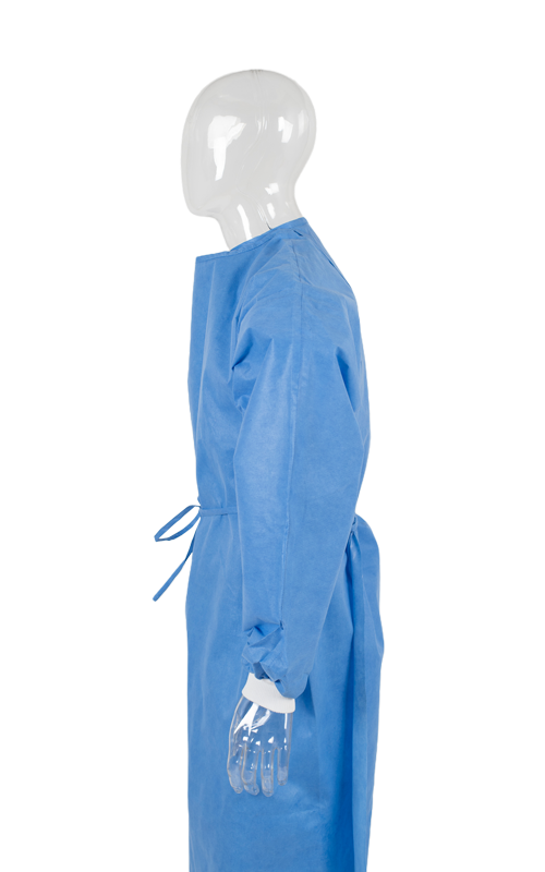 Waterproof SMS Non-Woven Anti-Virus Level 3 Isolation Gown TTK-C02 Serise 280PREMIUM