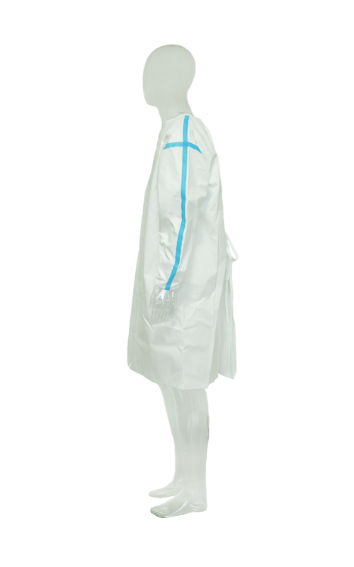 Anti-Virus/Waterproof/ Breathable Level 3 Isolation Gown TTK-C07 Serise 200